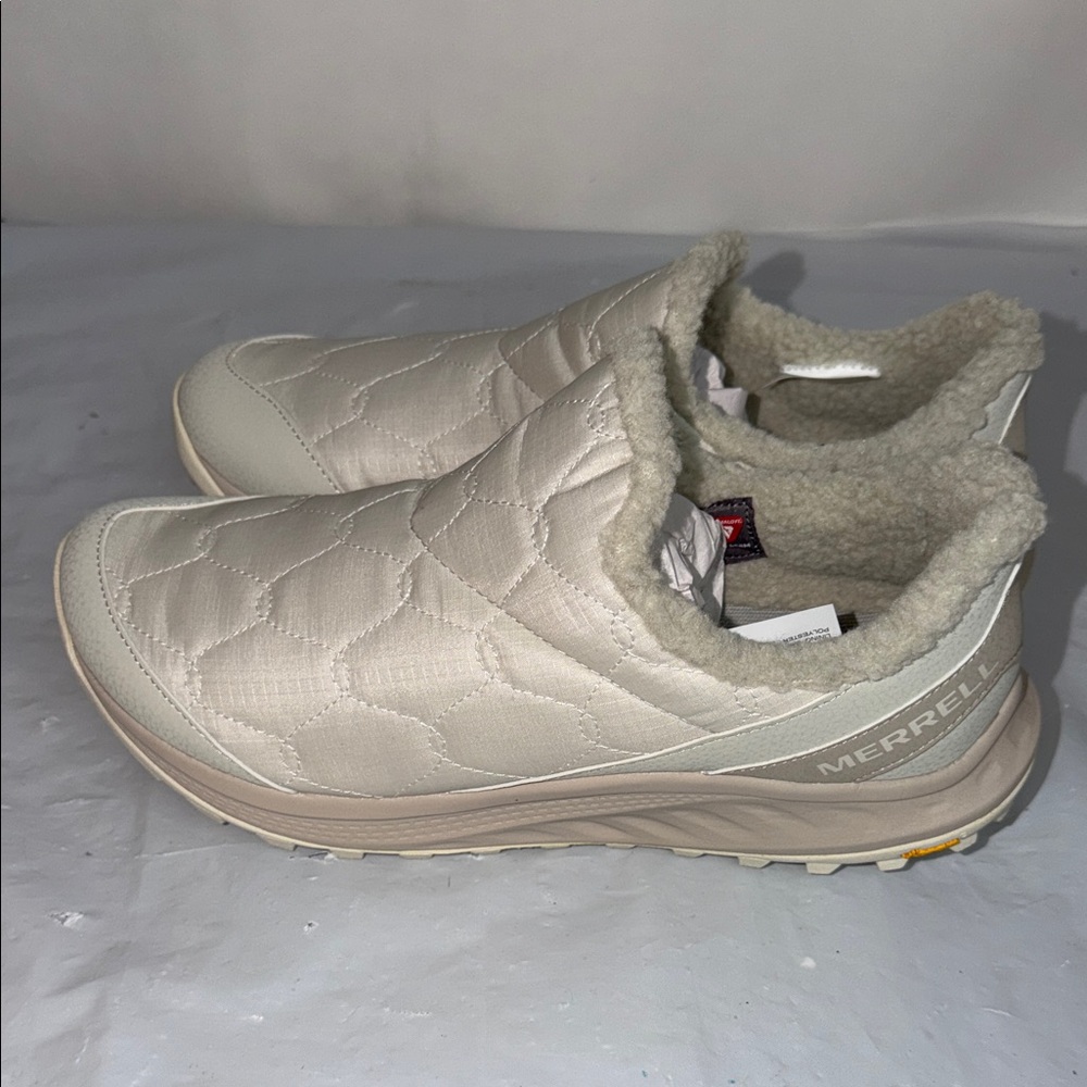 Merrell Antora 3 Thermo Cream Quilted Slip-On Moc sz 11 new in box